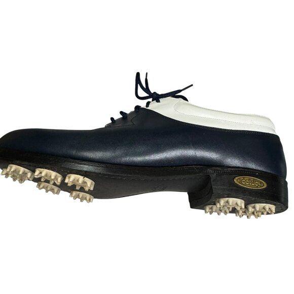 FootJoy Classics Women's Golf Shoes 7A – USA-Made Saddle Oxfords with Soft Spike - Picture 6 of 11